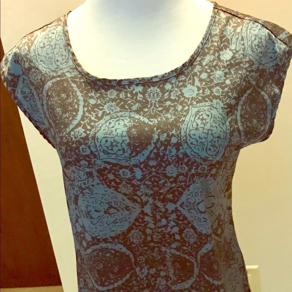 The Limited, silky short sleeved top